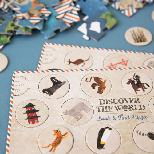 Discover the world puzzle, Londji