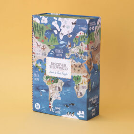 Discover the world puzzle, Londji