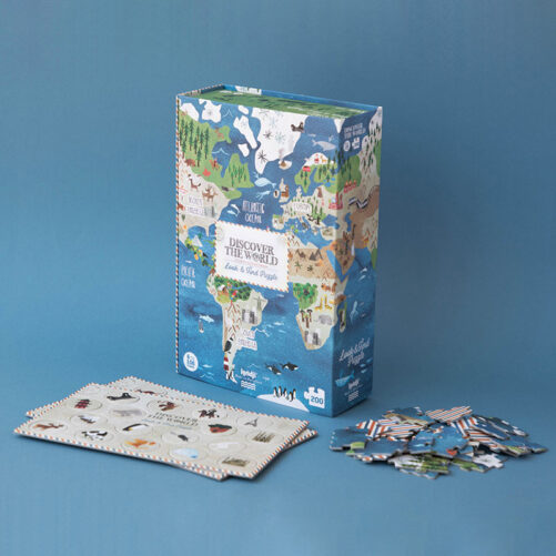 Discover the world puzzle, Londji