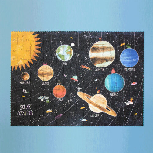 Puzzle Discover the planets, Londji
