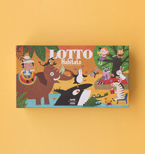 Habitats Lotto, Londji. Loteria de animales para peques a partir de 3 años