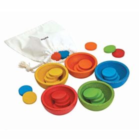 Tazas ordena y cuenta, Plantoys