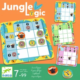 Juego de lógica Jungle Logic, Djeco
