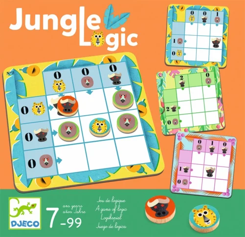 Juego de lógica Jungle Logic, Djeco