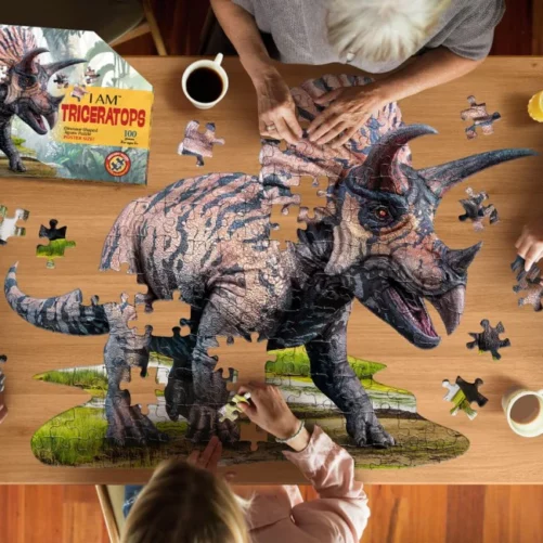 puzzle dinosaurio 100 piezas