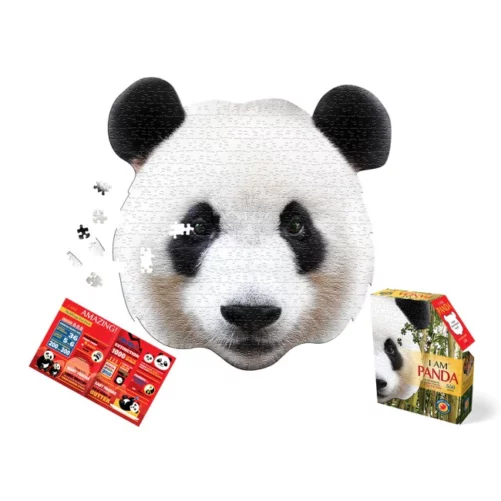 puzzle de oso panda realista 550 piezas