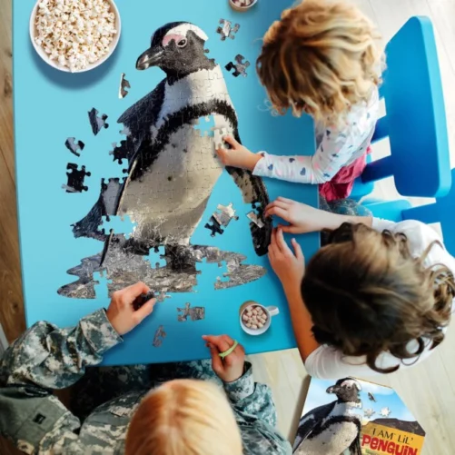 puzzle pinguino 100 piezas
