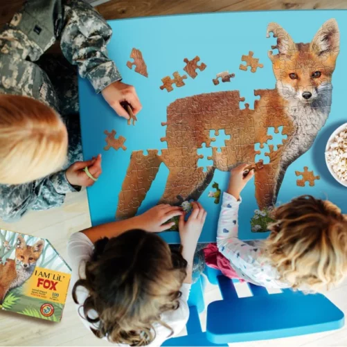 Puzzle zorro, 100 piezas - Imagen 4