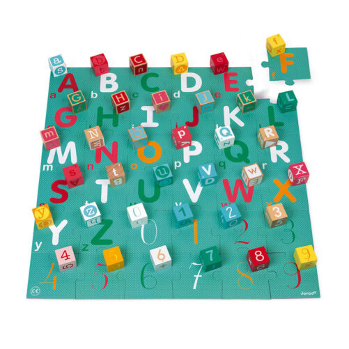 Cubix letras y números Janod