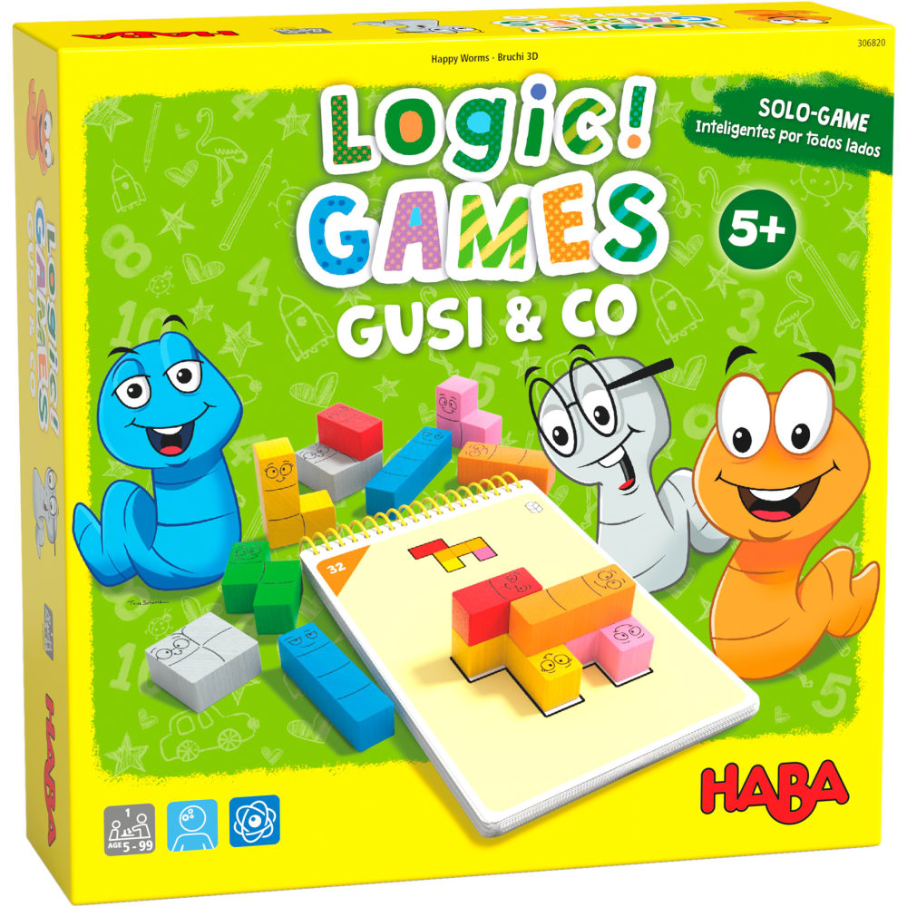 Brillar Sitio de Previs Desnudo Logic GAMES Haba Gusi & Co - Manitú - juguetería