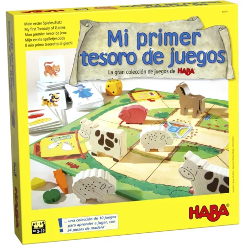 Mi Primer Tesoro de juegos Haba. conjunto de 10 juegos desde 3 años