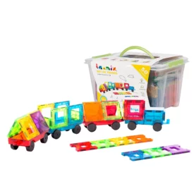 Imanix set trenes 50 piezas, Braintoys