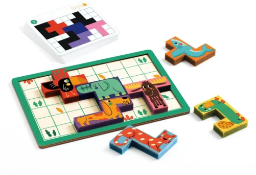 Juego de lógica Pentanimo, Djeco - Imagen 4