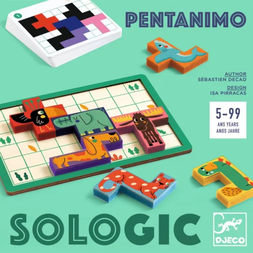 Juego de lógica Pentanimo, Djeco