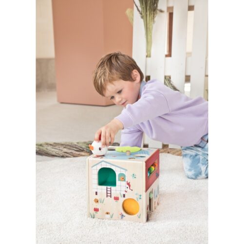 Cubo de actividades Granja, Lilliputiens - Imagen 2