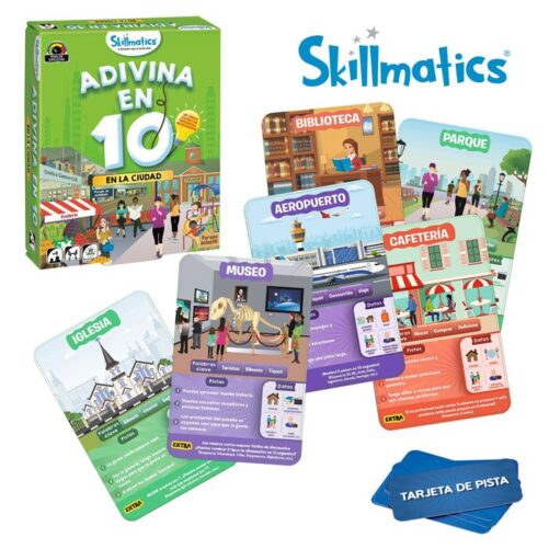 ¡Adivina en 10! en la ciudad, Ludilo , juego de preguntas para toda la familia
