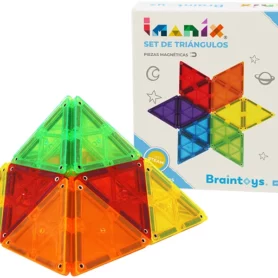 Imanix Set 20 Triángulos, Braintoys