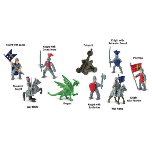 Tubo caballeros y dragón - Safari