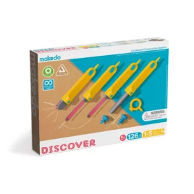 Makedo DISCOVER Kit de 126pcs construir con cartón