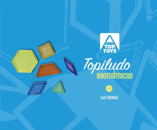 140 piezas geométricas traslúcidas