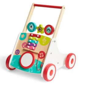 Andador musical con velocidades, Hape