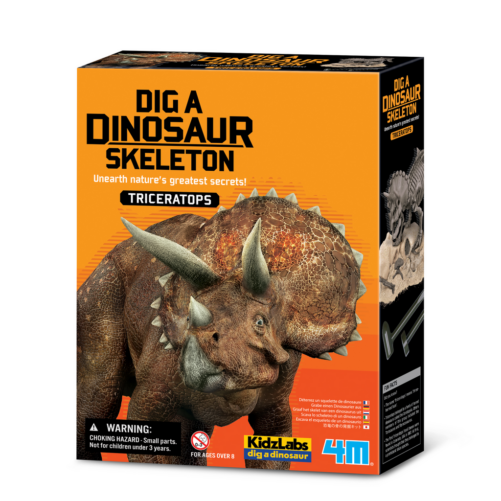 Kit geológico Triceratops, 4M
