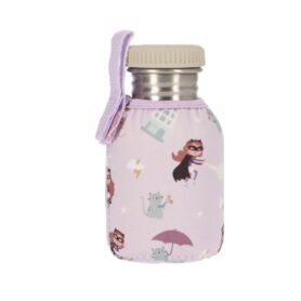 Botella acero con funda Fantastic Girl , Tutete