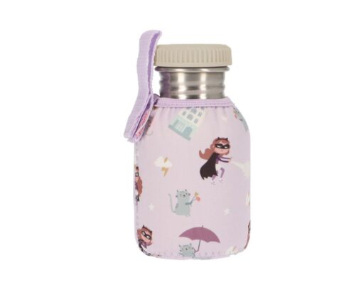 Botella acero con funda Fantastic Girl , Tutete