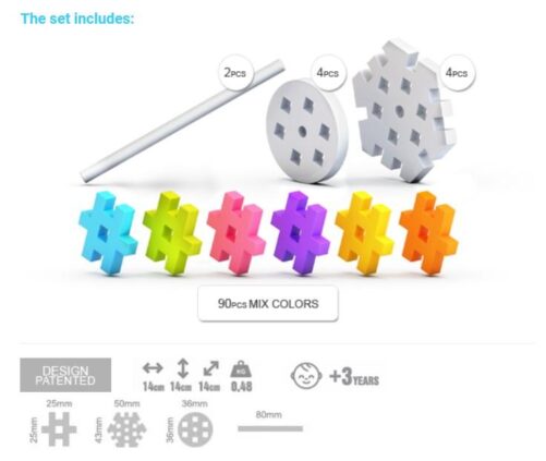 Bloques Meli Basic Constructor 100 - Imagen 2