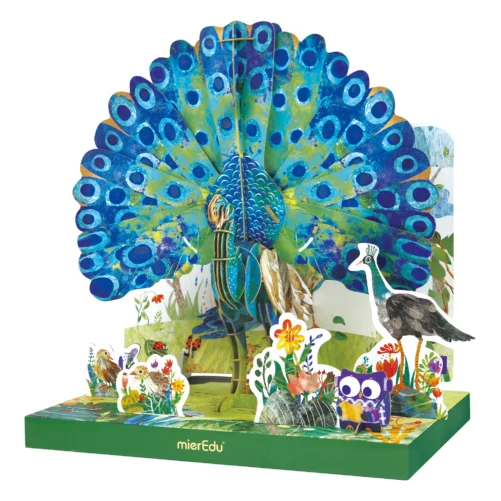 Eco Puzzle 3D Pavo, MierEdu