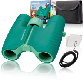 Prismáticos infantiles Bresser Junior 6x21 verdes