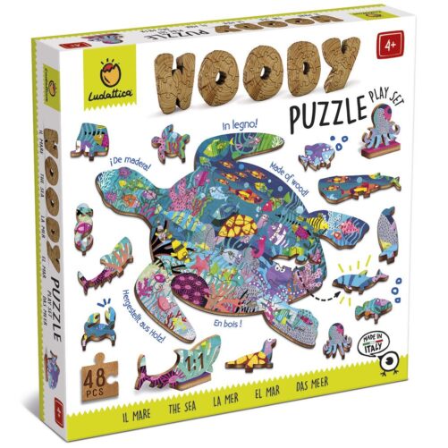 Woody puzzle – El mar, Ludattica