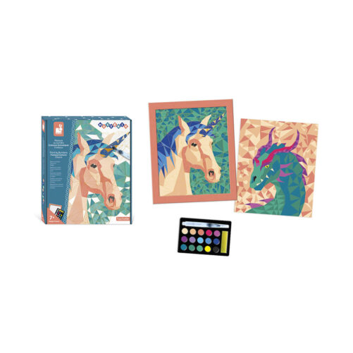 Pintura Por Números Criaturas Fantásticas, Janod - Imagen 2