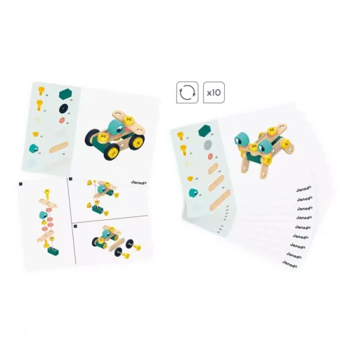 Brico Kids caja 50 piezas, Janod - Imagen 2