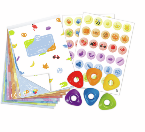 Pack ceras y pegatinas, Hape - Imagen 3