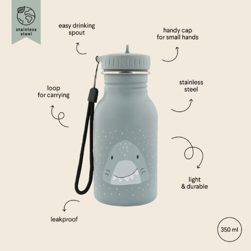 Botella Tiburón Trixie, 350ml - Imagen 2