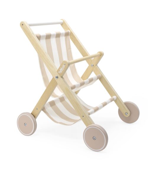 Cochecito de muñecas de madera, Tryco
