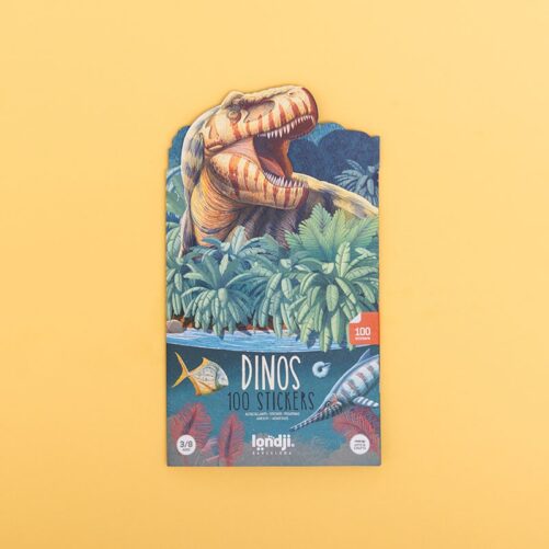 Dinos stickers, 100 pegatinas, Londji