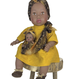 Alika con Bebé Ocher, Nines d'Onil