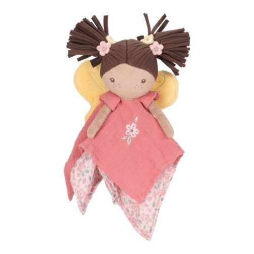 El Doudou Hada Evi es un suave peluche con alas y detalles bordados, ideal para calmar y acompañar a los más pequeños. ¡Un regalo de ternura y magia! ✨🧸
