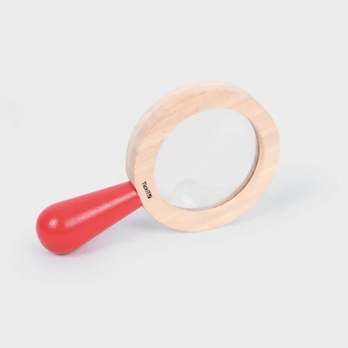 lupa de madera tickit