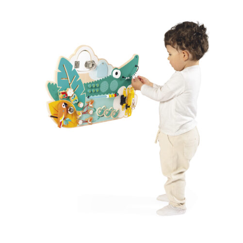 Tropik Busy Board Cocodrilo, Janod - Imagen 2