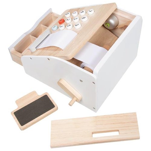 Caja Registradora de Madera con Sonido, Goki - Imagen 2