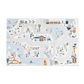 Alfombra con circuito Valle Nevado , Janod